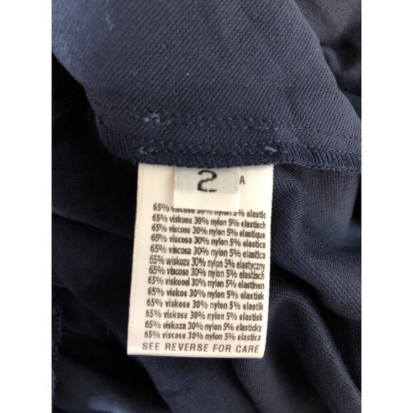 Aknvas Daani Dress Long Sleeve Ruched Draped Asymmetrical Hem Lapis Lazuli NWT 2 - Picture 8 of 11